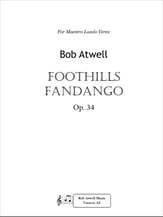 Foothills Fandango Orchestra sheet music cover